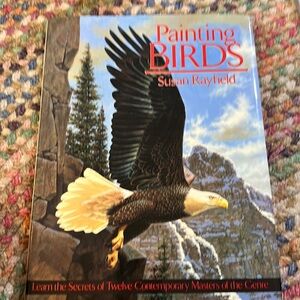 Painting Birds Hardcover Art book by‎ Susan Rayfield